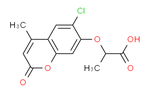 MC671017 | 301683-08-9 | 2-((6-Chloro-4-methyl-2-oxo-2H-chromen-7-yl)oxy)propanoic acid
