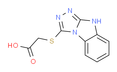 CAS No. 511239-00-2, 2-((9H-Benzo[4,5]imidazo[2,1-c][1,2,4]triazol-3-yl)thio)acetic acid