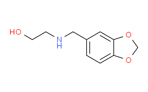 CAS No. 40172-14-3, 2-((Benzo[d][1,3]dioxol-5-ylmethyl)amino)ethanol