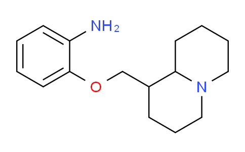 CAS No. 328283-23-4, 2-((Octahydro-1H-quinolizin-1-yl)methoxy)aniline