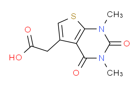 CAS No. 1246761-51-2, 2-(1,3-Dimethyl-2,4-dioxo-1,2,3,4-tetrahydrothieno[2,3-d]pyrimidin-5-yl)acetic acid