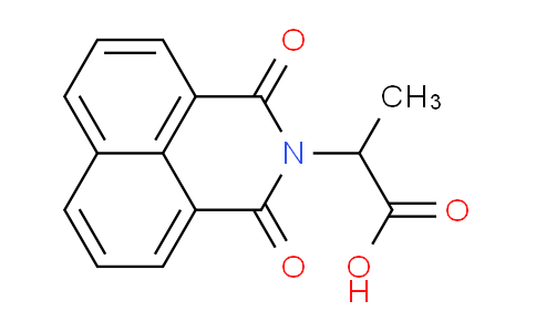 CAS No. 135980-46-0, 2-(1,3-dioxo-1H-Benzo[de]isoquinolin-2(3H)-yl)propanoic acid