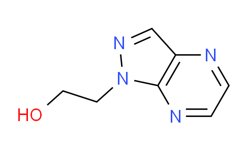 CAS No. 118503-13-2, 2-(1H-Pyrazolo[3,4-b]pyrazin-1-yl)ethanol