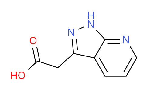 CAS No. 1155847-27-0, 2-(1H-Pyrazolo[3,4-b]pyridin-3-yl)acetic acid