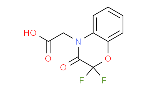 CAS No. 1423027-83-1, 2-(2,2-Difluoro-3-oxo-2H-benzo[b][1,4]oxazin-4(3H)-yl)acetic acid