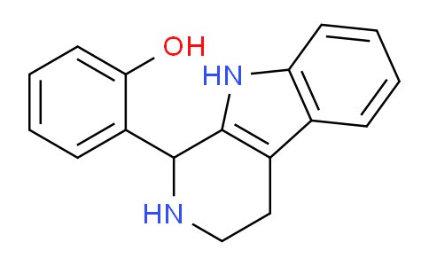 CAS No. 404925-69-5, 2-(2,3,4,9-Tetrahydro-1H-pyrido[3,4-b]indol-1-yl)phenol