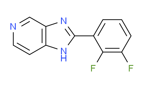 CAS No. 858935-15-6, 2-(2,3-Difluorophenyl)-1H-imidazo[4,5-c]pyridine
