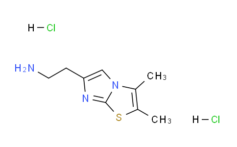 CAS No. 1017193-06-4, 2-(2,3-Dimethylimidazo[2,1-b]thiazol-6-yl)ethanamine dihydrochloride