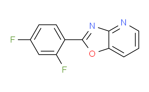 CAS No. 52333-52-5, 2-(2,4-Difluorophenyl)oxazolo[4,5-b]pyridine