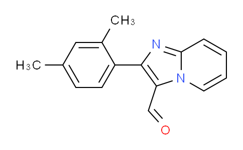 CAS No. 881040-31-9, 2-(2,4-Dimethylphenyl)imidazo[1,2-a]pyridine-3-carbaldehyde