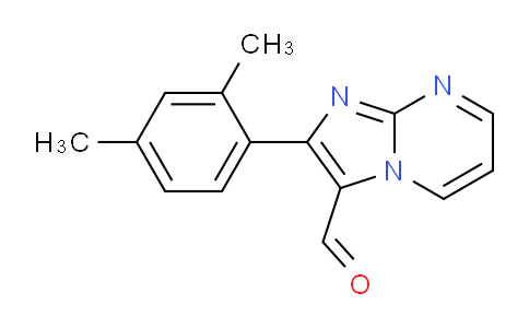 CAS No. 881040-36-4, 2-(2,4-Dimethylphenyl)imidazo[1,2-a]pyrimidine-3-carbaldehyde