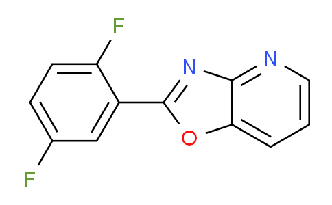 CAS No. 52333-66-1, 2-(2,5-Difluorophenyl)oxazolo[4,5-b]pyridine