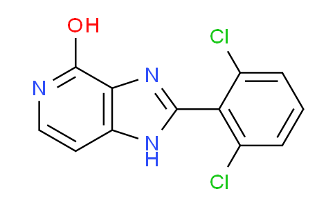 CAS No. 1334411-80-1, 2-(2,6-Dichlorophenyl)-1H-imidazo[4,5-c]pyridin-4-ol