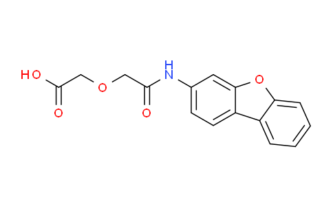 CAS No. 891040-98-5, 2-(2-(Dibenzo[b,d]furan-3-ylamino)-2-oxoethoxy)acetic acid