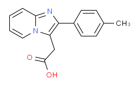 CAS No. 365213-69-0, 2-(2-(p-Tolyl)imidazo[1,2-a]pyridin-3-yl)acetic acid