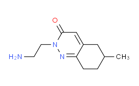 CAS No. 1443290-32-1, 2-(2-Aminoethyl)-6-methyl-5,6,7,8-tetrahydrocinnolin-3(2H)-one