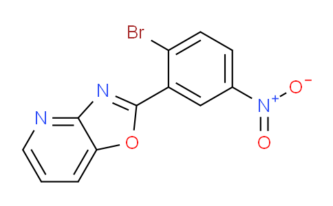 CAS No. 64289-51-6, 2-(2-Bromo-5-nitrophenyl)oxazolo[4,5-b]pyridine