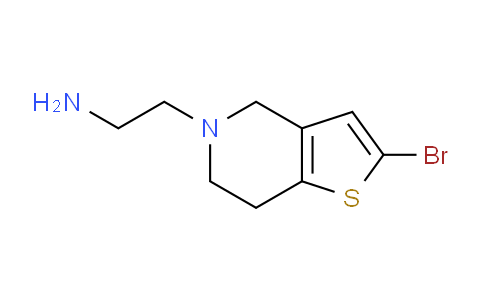 CAS No. 1443290-24-1, 2-(2-Bromo-6,7-dihydrothieno[3,2-c]pyridin-5(4H)-yl)ethanamine