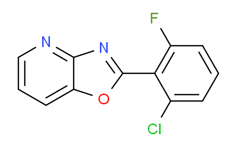 CAS No. 52333-55-8, 2-(2-Chloro-6-fluorophenyl)oxazolo[4,5-b]pyridine