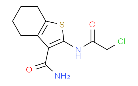 CAS No. 20886-87-7, 2-(2-Chloroacetamido)-4,5,6,7-tetrahydrobenzo[b]thiophene-3-carboxamide