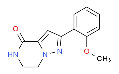 CAS No. 1547047-10-8, 2-(2-Methoxyphenyl)-6,7-dihydropyrazolo[1,5-a]pyrazin-4(5H)-one