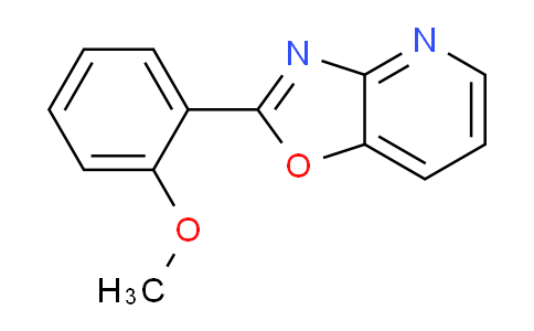 CAS No. 52333-62-7, 2-(2-Methoxyphenyl)oxazolo[4,5-b]pyridine
