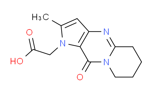 CAS No. 1713639-90-7, 2-(2-Methyl-10-oxo-5,6,7,8-tetrahydropyrido[1,2-a]pyrrolo[3,2-d]pyrimidin-1(10H)-yl)acetic acid