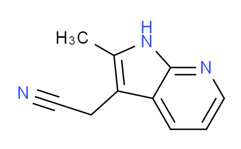 CAS No. 4414-86-2, 2-(2-Methyl-1H-pyrrolo[2,3-b]pyridin-3-yl)acetonitrile