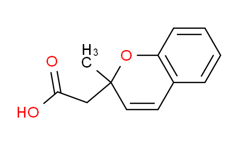 CAS No. 143724-19-0, 2-(2-Methyl-2H-chromen-2-yl)acetic acid