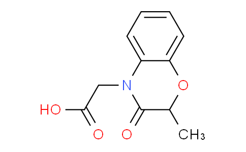 CAS No. 899710-24-8, 2-(2-Methyl-3-oxo-2H-benzo[b][1,4]oxazin-4(3H)-yl)acetic acid