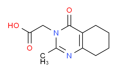 CAS No. 1555883-08-3, 2-(2-Methyl-4-oxo-5,6,7,8-tetrahydroquinazolin-3(4H)-yl)acetic acid