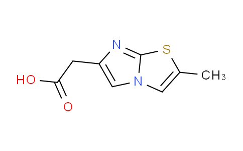CAS No. 1181373-40-9, 2-(2-Methylimidazo[2,1-b]thiazol-6-yl)acetic acid