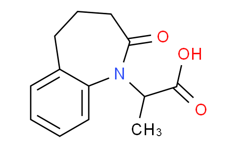 CAS No. 115706-39-3, 2-(2-Oxo-2,3,4,5-tetrahydro-1H-benzo[b]azepin-1-yl)propanoic acid