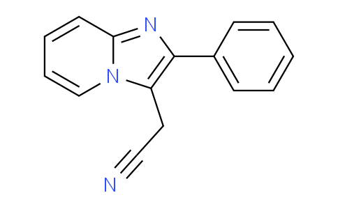 CAS No. 885272-84-4, 2-(2-Phenylimidazo[1,2-a]pyridin-3-yl)acetonitrile