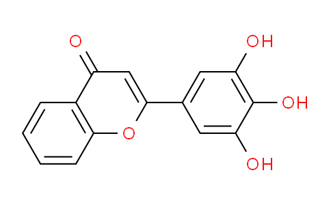 CAS No. 126432-36-8, 2-(3,4,5-Trihydroxyphenyl)chromen-4-one