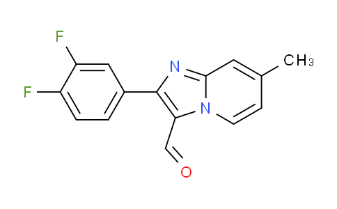 CAS No. 899360-67-9, 2-(3,4-Difluorophenyl)-7-methylimidazo[1,2-a]pyridine-3-carbaldehyde