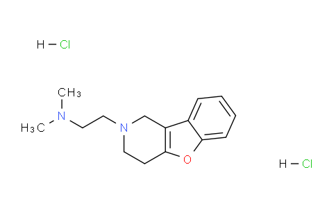 CAS No. 100347-66-8, 2-(3,4-Dihydrobenzofuro[3,2-c]pyridin-2(1H)-yl)-N,N-dimethylethanamine dihydrochloride