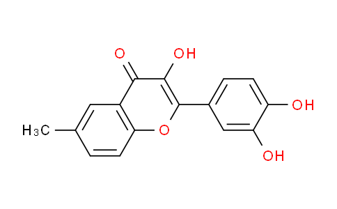 CAS No. 260063-32-9, 2-(3,4-Dihydroxyphenyl)-3-hydroxy-6-methyl-4H-chromen-4-one