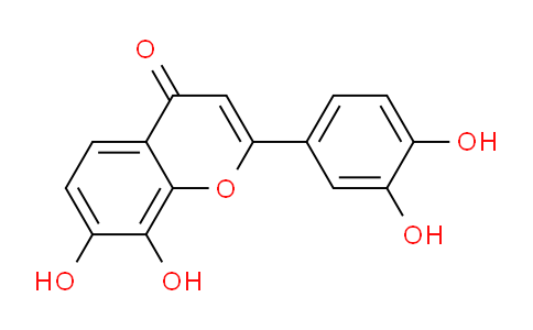 CAS No. 3440-24-2, 2-(3,4-Dihydroxyphenyl)-7,8-dihydroxy-4H-chromen-4-one