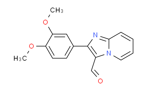 CAS No. 727652-02-0, 2-(3,4-Dimethoxy-phenyl)-imidazo[1,2-a]pyridine-3-carbaldehyde