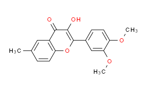 CAS No. 93097-20-2, 2-(3,4-Dimethoxyphenyl)-3-hydroxy-6-methyl-4H-chromen-4-one