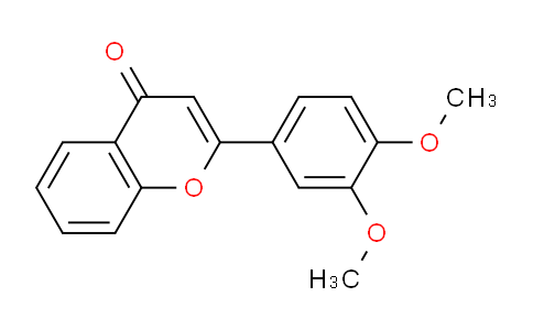 CAS No. 4143-62-8, 2-(3,4-Dimethoxyphenyl)-4H-chromen-4-one