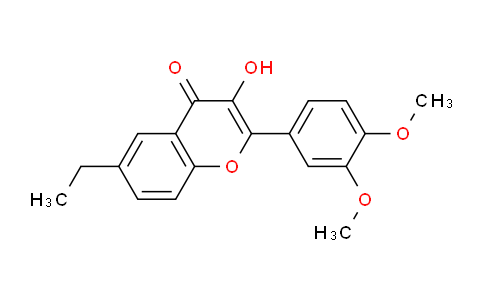 CAS No. 1365271-38-0, 2-(3,4-Dimethoxyphenyl)-6-ethyl-3-hydroxychromen-4-one