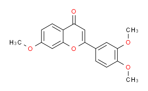 CAS No. 22395-24-0, 2-(3,4-Dimethoxyphenyl)-7-methoxy-4H-chromen-4-one