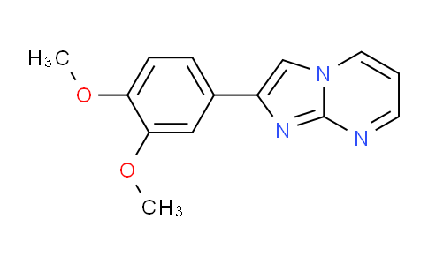 CAS No. 143696-72-4, 2-(3,4-Dimethoxyphenyl)imidazo[1,2-a]pyrimidine