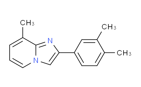 CAS No. 881041-49-2, 2-(3,4-Dimethylphenyl)-8-methylimidazo[1,2-a]pyridine