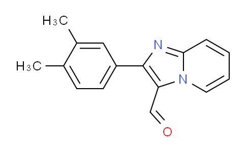 CAS No. 881041-64-1, 2-(3,4-Dimethylphenyl)imidazo[1,2-a]pyridine-3-carbaldehyde