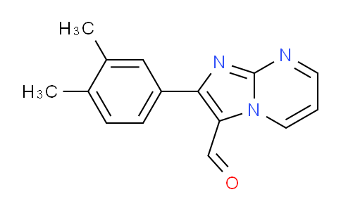 CAS No. 881041-70-9, 2-(3,4-Dimethylphenyl)imidazo[1,2-a]pyrimidine-3-carbaldehyde