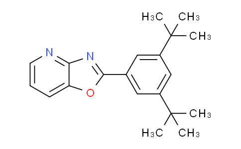 CAS No. 60772-76-1, 2-(3,5-Di-tert-Butylphenyl)oxazolo[4,5-b]pyridine