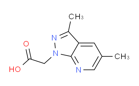 MC671304 | 937605-68-0 | 2-(3,5-Dimethyl-1H-pyrazolo[3,4-b]pyridin-1-yl)acetic acid
